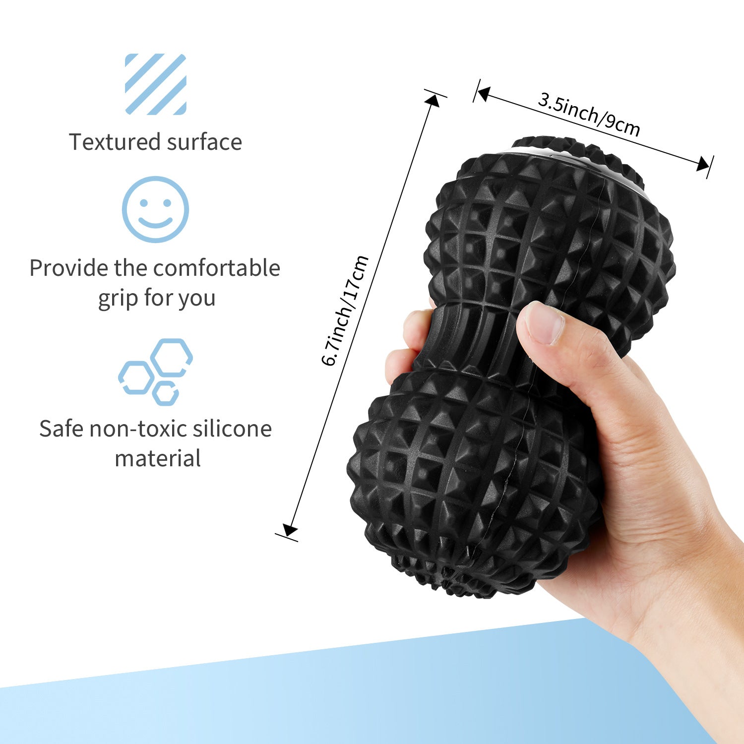 Electric Vibration Peanut Massage Ball for Muscles