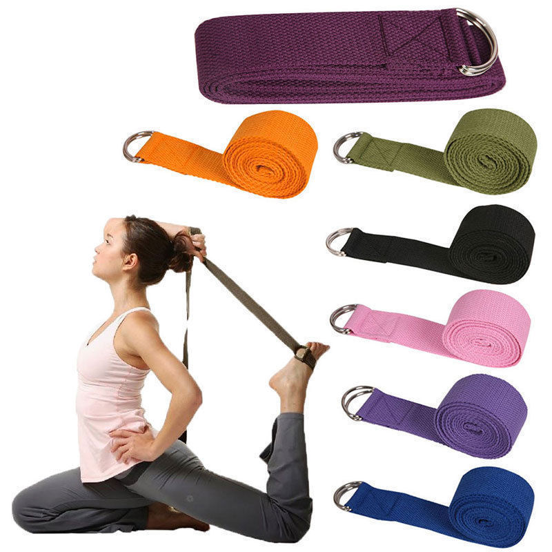 180CM Adjustable Yoga Stretch Strap for Fitness