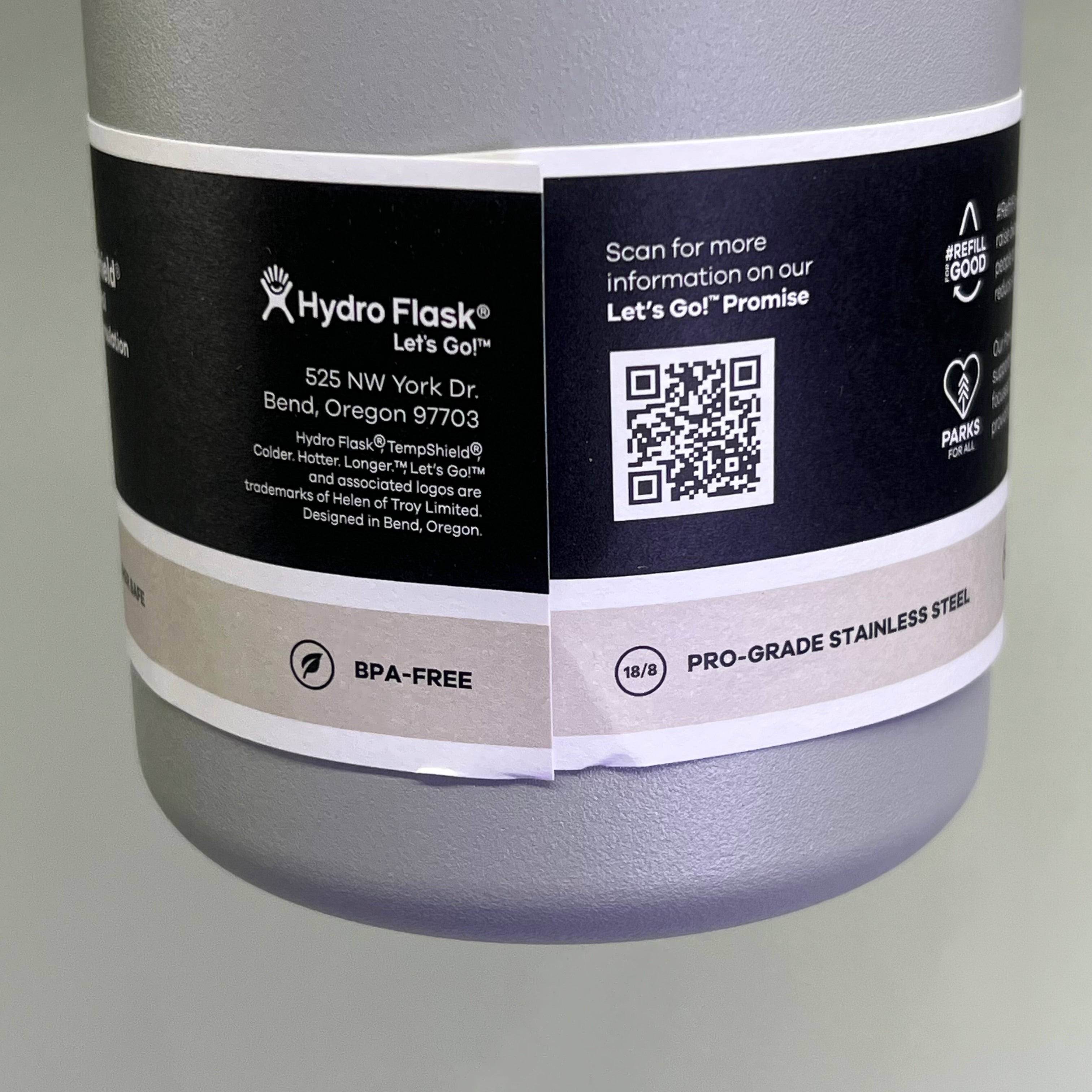 40oz Stainless Steel Insulated Wide Mouth Water Bottle