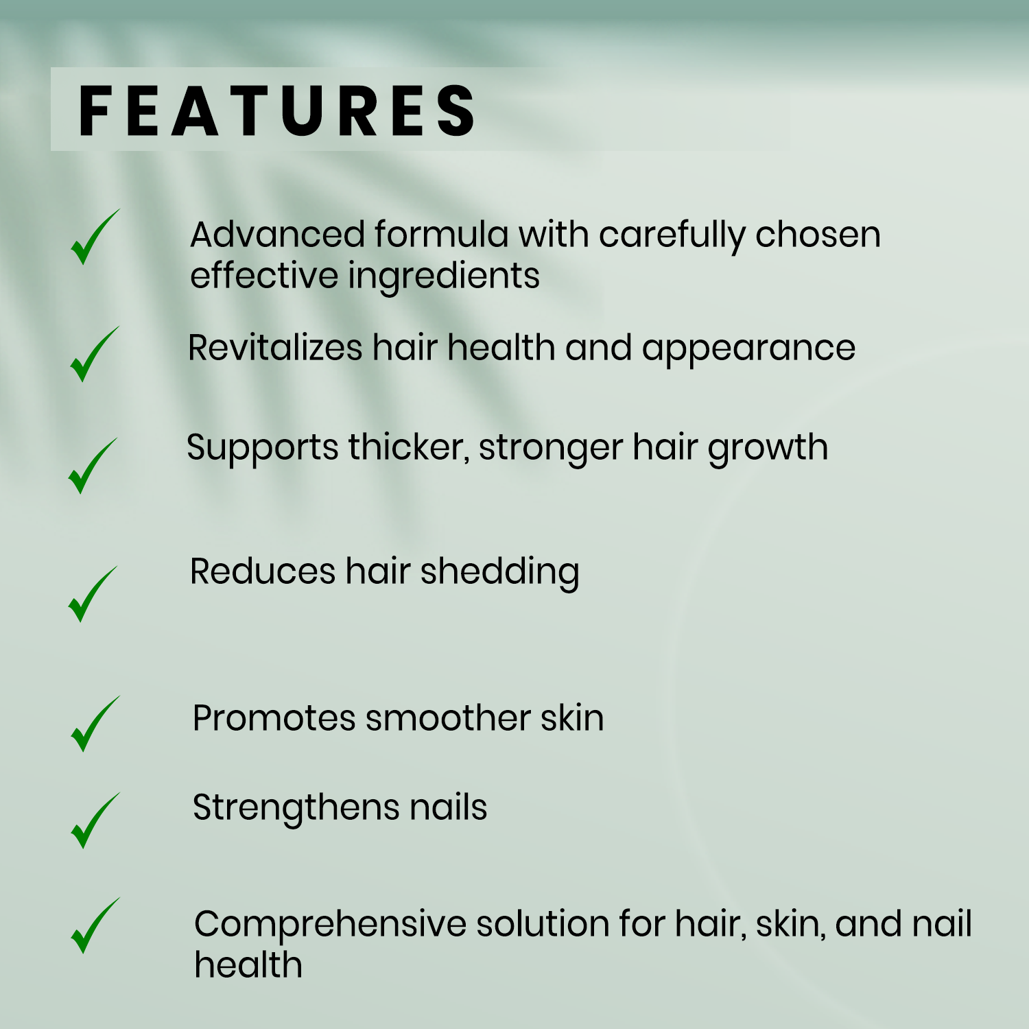 Biotin 5000mcg Hair Skin Nails Supplement