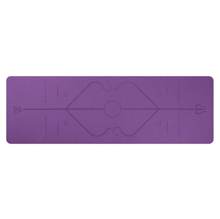 TPE Yoga Mat 1830x610x6mm Non-Slip