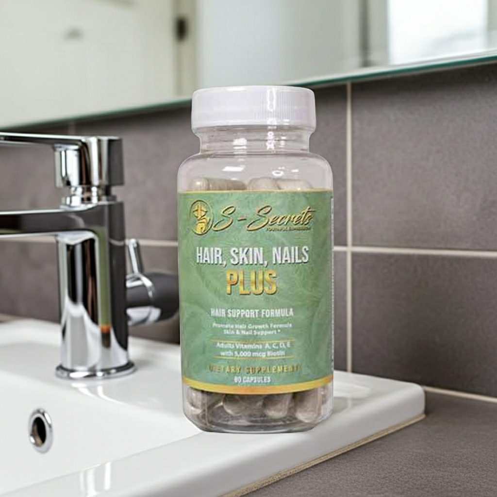Biotin 5000mcg Hair Skin Nails Supplement