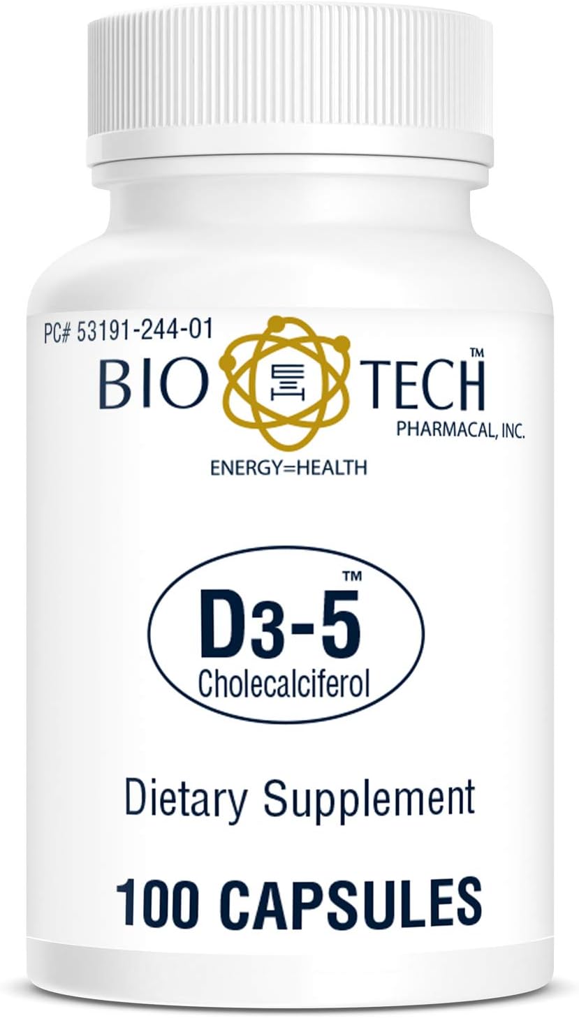 Bio Tech Vitamin D3 Supplement, 5000 IU