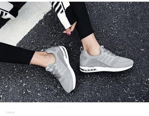 Women’s Lightweight Mesh Running Sneakers Air Cushion