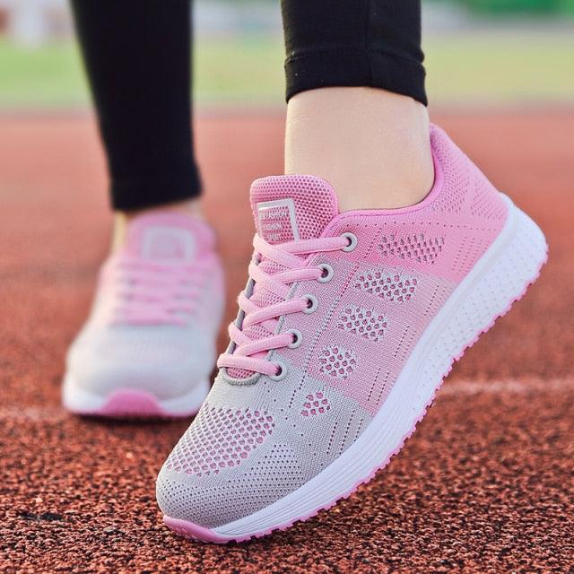 Women’s Breathable Mesh Casual Walking Sneakers