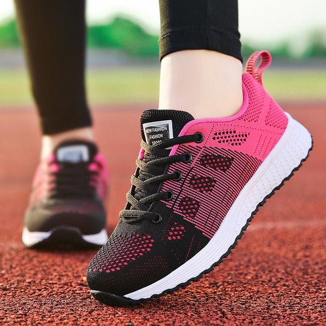 Women’s Breathable Mesh Casual Walking Sneakers