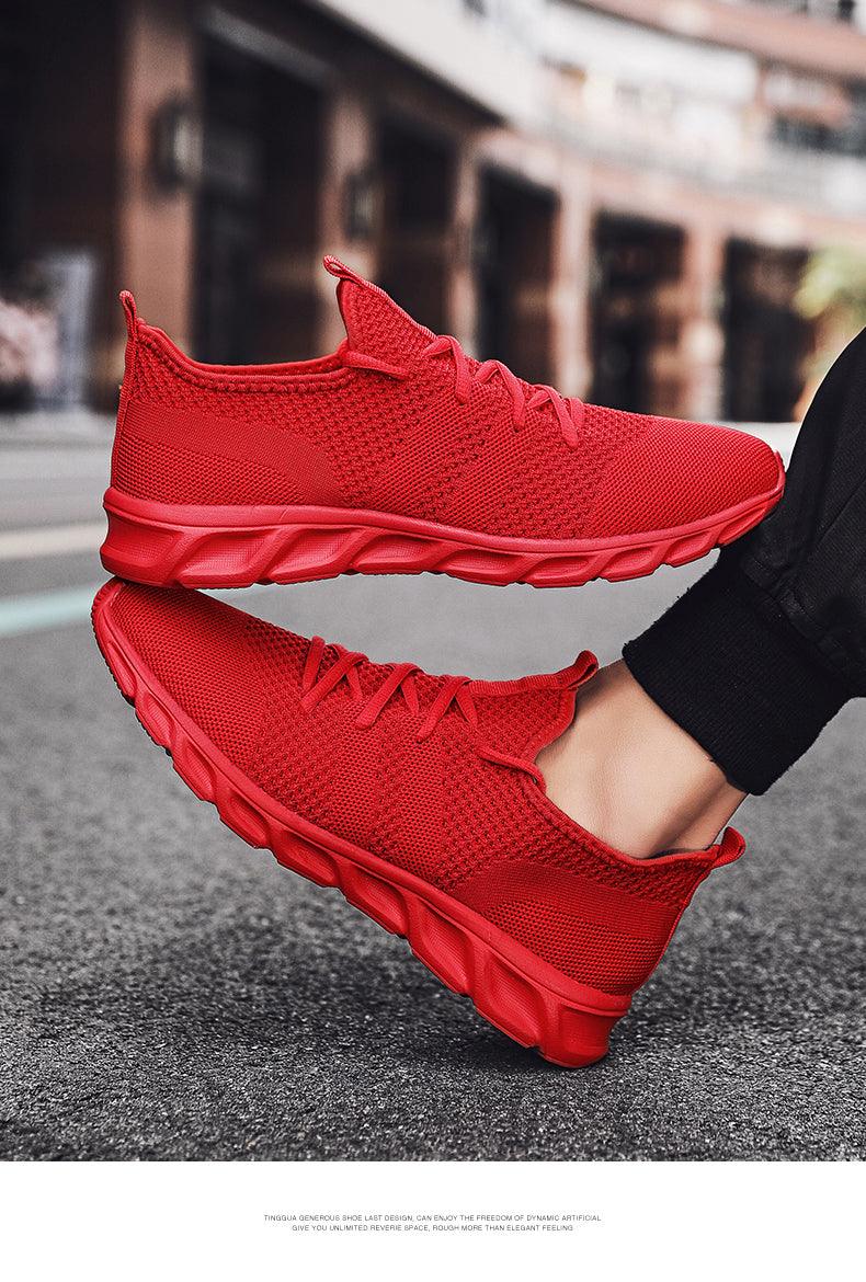 Men’s Summer Casual Breathable Mesh Running Sneakers