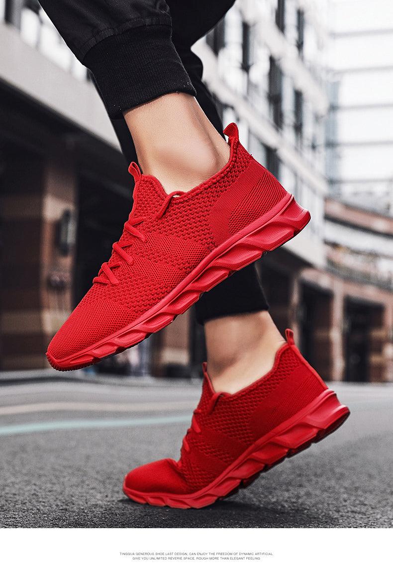 Men’s Summer Casual Breathable Mesh Running Sneakers