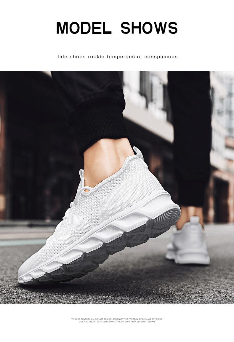 Men’s Summer Casual Breathable Mesh Running Sneakers