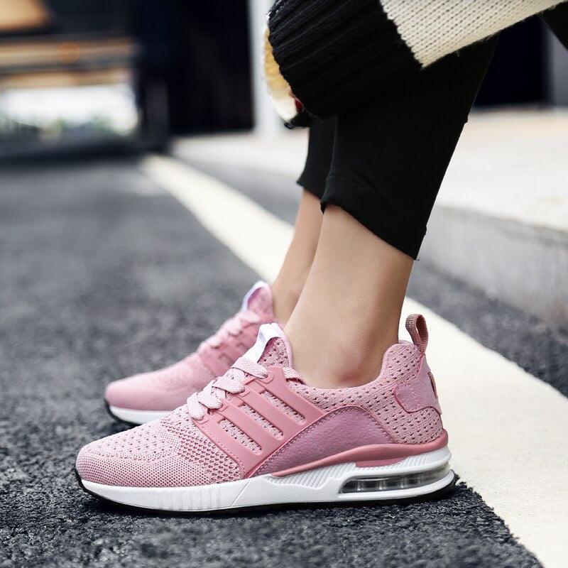 Women’s Lightweight Mesh Running Sneakers Air Cushion
