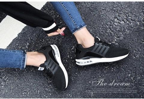Women’s Lightweight Mesh Running Sneakers Air Cushion