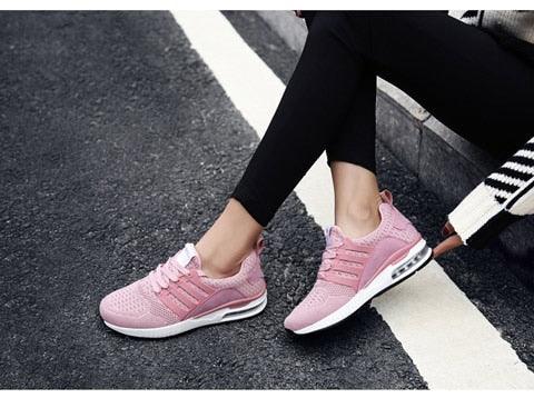 Women’s Lightweight Mesh Running Sneakers Air Cushion
